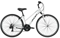 XDS Women’s Cross 200 21-Speed Step-Through Hybrid Bicycle White