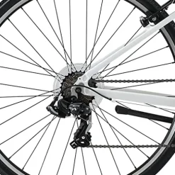 XDS Women’s Cross 200 21-Speed Step-Through Hybrid Bicycle White