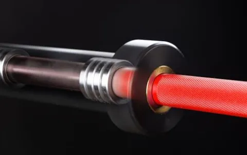 XMark CATAHOULA Training Bar 20 kg Olympic Barbell Green