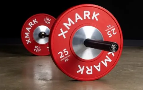 XMark CATAHOULA Training Bar 20 kg Olympic Barbell Green