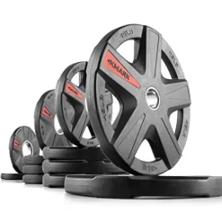 XMark Olympic Bar and 155 lb TEXAS STAR Weight Set 155 LB SET & BAR