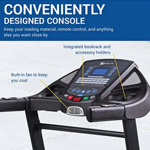 XTERRA Fitness TR300 Folding Treadmill Black