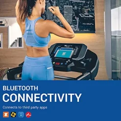 XTERRA Fitness TRX4500 Portable Treadmill Black Silver