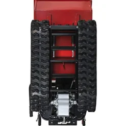 XtremepowerUS All-Terrain Track Barrow Gas Powered 6.5hp Utility Cart Red