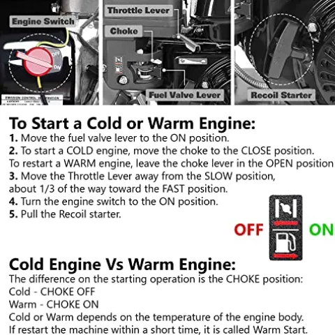 XtremepowerUS All-Terrain Track Barrow Gas Powered 6.5hp Utility Cart Red