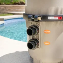 XtremepowerUS DE Pool Filter 60 Sq Ft 120 GPM for In-Ground Pool & Spa