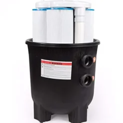 XtremepowerUS Inground Pool Cartridge Filter Black