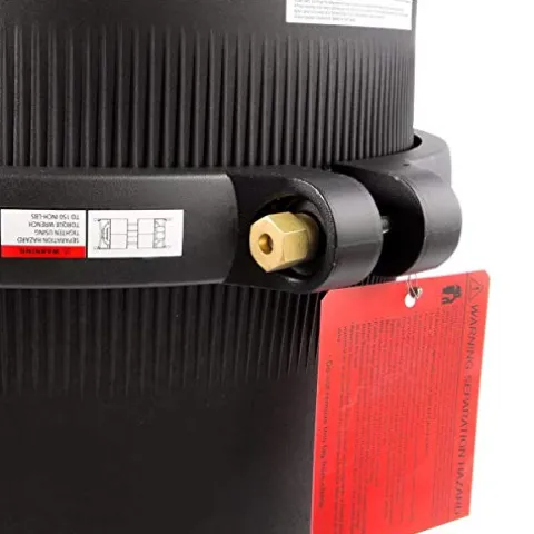 XtremepowerUS Inground Pool Cartridge Filter Black