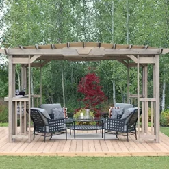 Yardistry Madison 10′ x 14′ Pergola Gray