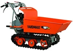 YARDMAX Track Barrow 660 lb Capacity Briggs CR950 6.5 hp 208cc Orange