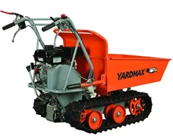 YARDMAX Track Barrow 660 lb Capacity Briggs CR950 6.5 hp 208cc Orange