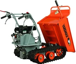 YARDMAX Track Barrow 660 lb Capacity Briggs CR950 6.5 hp 208cc Orange