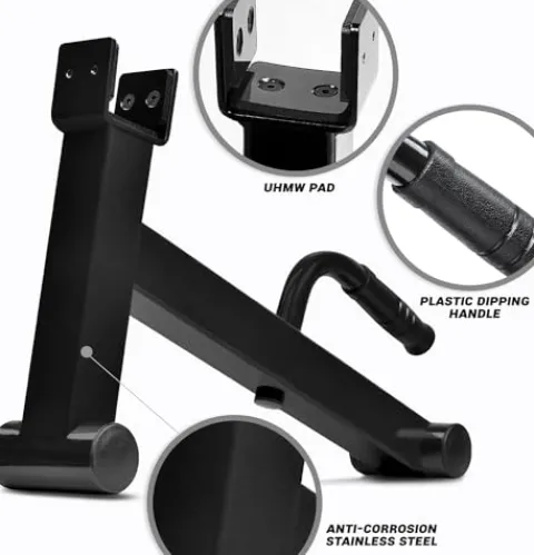 Yes4All Combo Barbell – Deadlift Jack – Silence Drop Pad – Weight Plate Blue