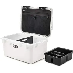 YETI LoadOut GoBox Divided Cargo Case White