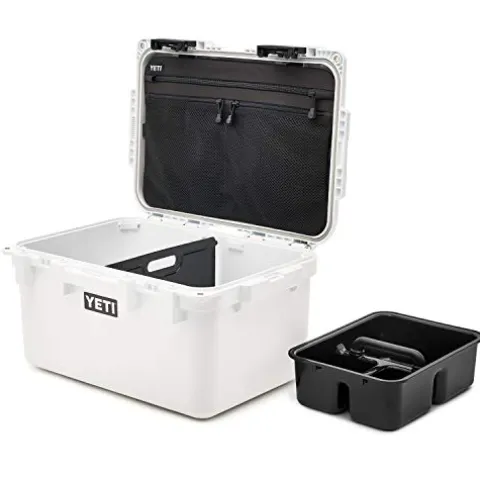 YETI LoadOut GoBox Divided Cargo Case White