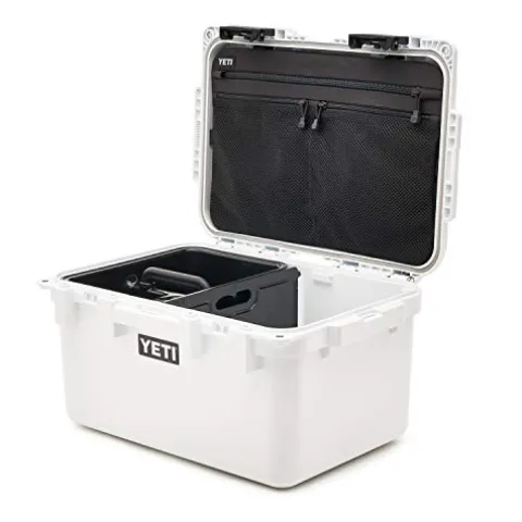 YETI LoadOut GoBox Divided Cargo Case White
