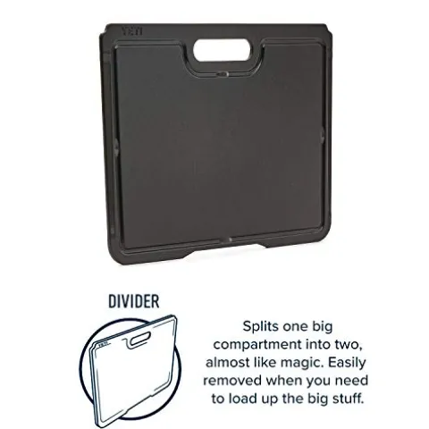 YETI LoadOut GoBox Divided Cargo Case White