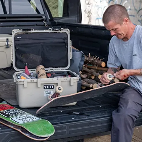 YETI LoadOut GoBox Divided Cargo Case White