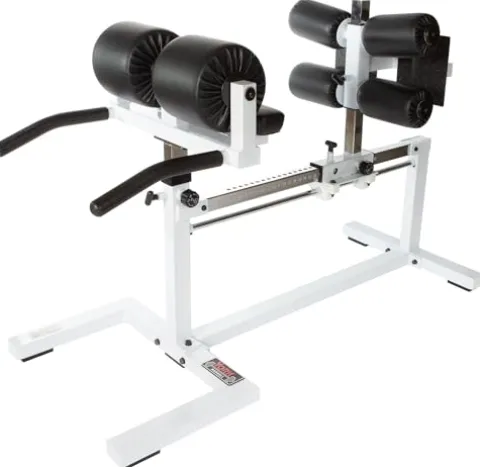 York Barbell STS Glute Ham Developer Machine White
