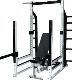 York Barbell STS Multi-Function Rack White