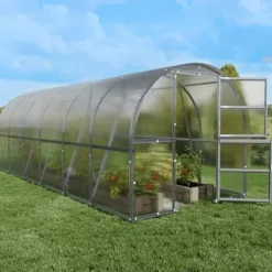 YourGreenHouses Polycarbonate Greenhouse Tunnel Clear 10×26 FT