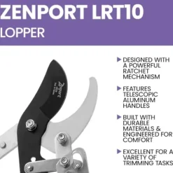 Zenport LRT10-12PK Hand Lopper Orange