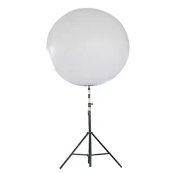 ZHFEISY LED Inflatable Balloon with Tripod Stand for Event Advertising LED White Light