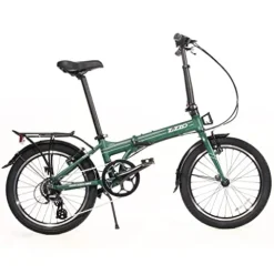 ZiZZO Forte Heavy Duty Folding Bike 20-Inch Green 8