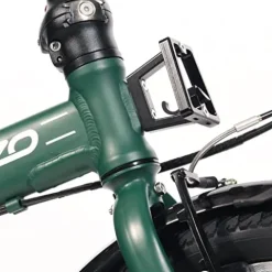 ZiZZO Forte Heavy Duty Folding Bike 20-Inch Green 8
