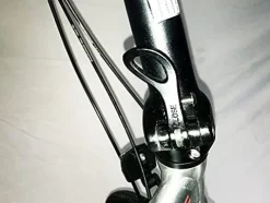 ZiZZO Liberte Lightweight Aluminum Folding Bicycle Silver/Red