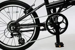 ZiZZO Urbano 24lb Aluminum Folding Bike Space Gray