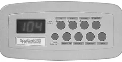 Zodiac 8-Function SpaLink Remote Replacement for Jandy AquaLink RS System, 150-Feet