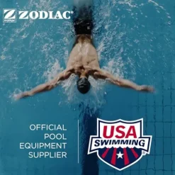 Zodiac MX8 Elite Suction Pool Cleaner with Cyclonic Leaf Canister Blue