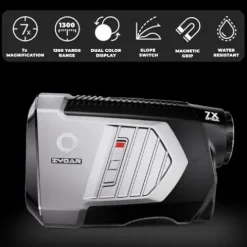 ZYDAR Pro Z1 Golf Rangefinder with Slope Black